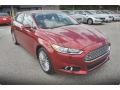 2014 Ruby Red Ford Fusion Titanium  photo #6