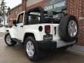 2010 Stone White Jeep Wrangler Sahara 4x4  photo #81