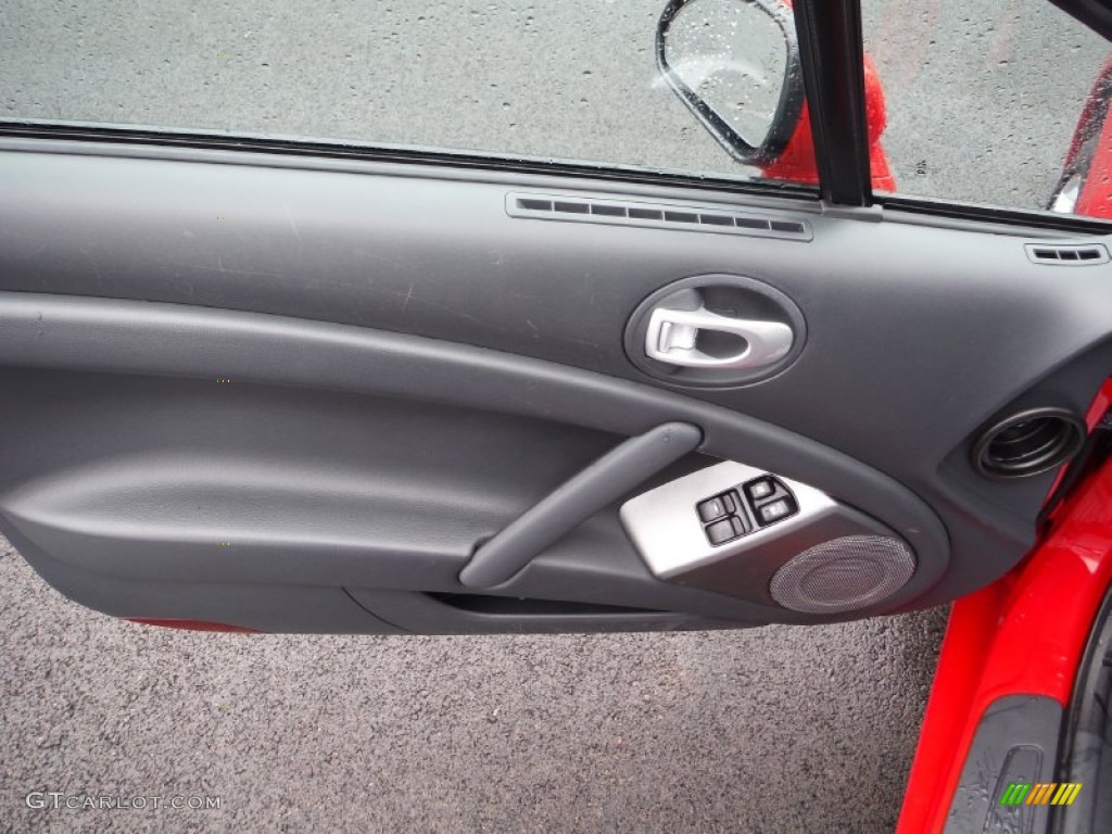 2007 Eclipse GS Coupe - Pure Red / Dark Charcoal photo #14