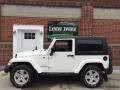 Stone White - Wrangler Sahara 4x4 Photo No. 150