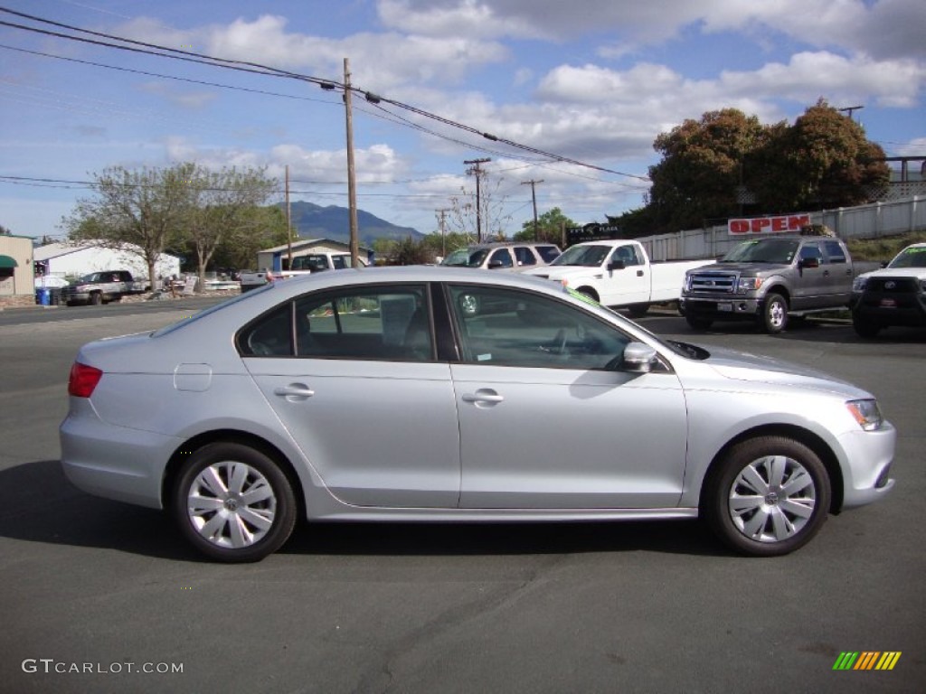 Reflex Silver Metallic 2014 Volkswagen Jetta SE Sedan Exterior Photo #102479193