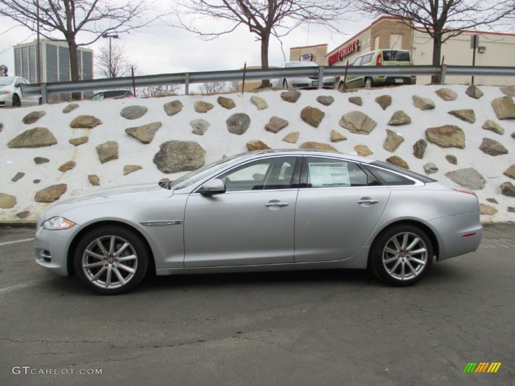 2015 XJ XJ AWD - Rhodium Silver Metallic / Jet/Jet photo #2