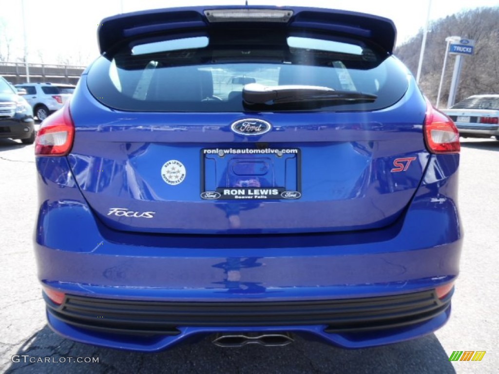 2015 Focus ST Hatchback - Performance Blue / ST Performance Blue/Charcoal Black Recaro Sport Seats photo #7