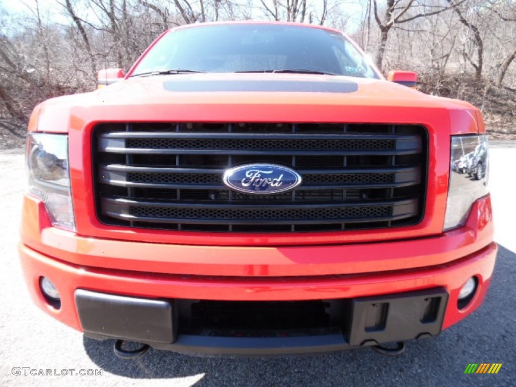 2014 F150 FX4 Tremor Regular Cab 4x4 - Race Red / FX Appearance Black Leather/Alcantara photo #3