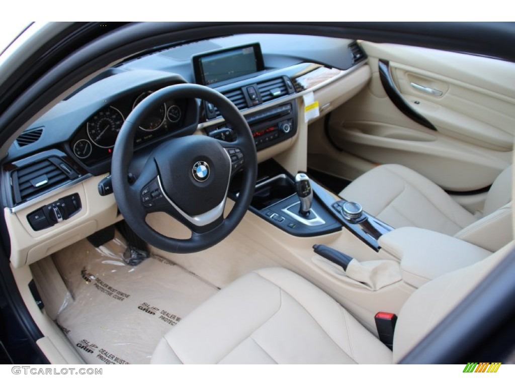Venetian Beige Interior 2015 BMW 3 Series 328i xDrive Sedan Photo #102480276