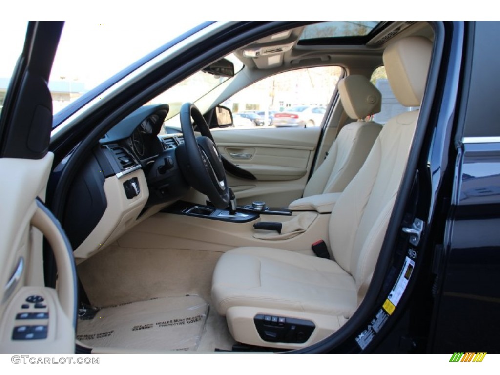 2015 3 Series 328i xDrive Sedan - Imperial Blue Metallic / Venetian Beige photo #11