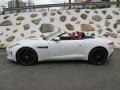 Polaris White 2015 Jaguar F-TYPE S Convertible Exterior