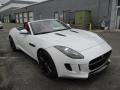 Polaris White 2015 Jaguar F-TYPE S Convertible Exterior