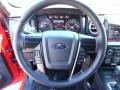 FX Appearance Black Leather/Alcantara 2014 Ford F150 FX4 Tremor Regular Cab 4x4 Steering Wheel
