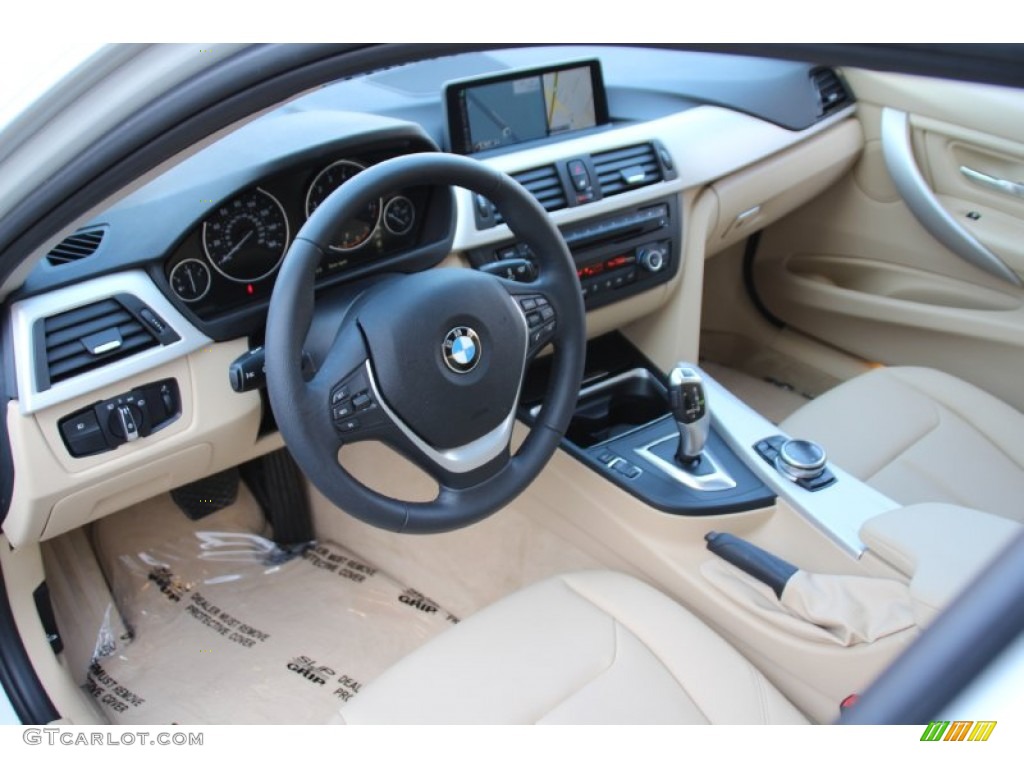 Venetian Beige Interior 2015 BMW 3 Series 328i xDrive Sedan Photo #102481080