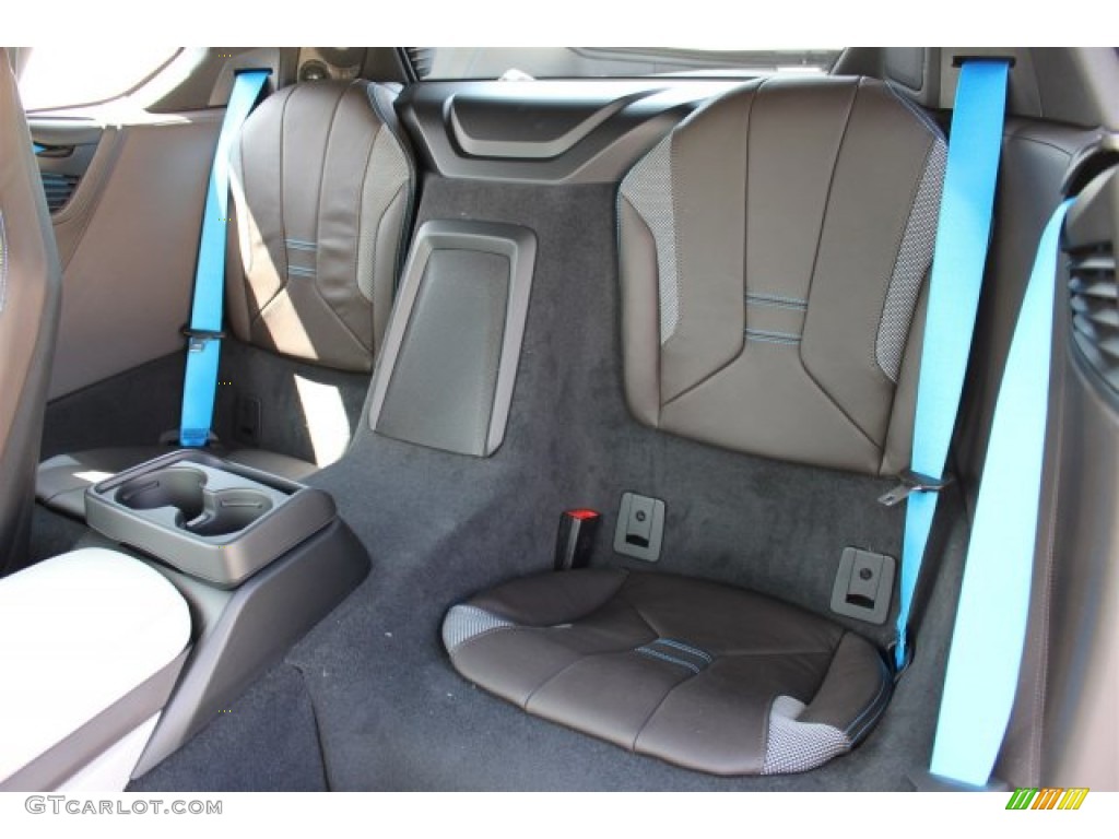 2015 BMW i8 Tera World Rear Seat Photo #102481656