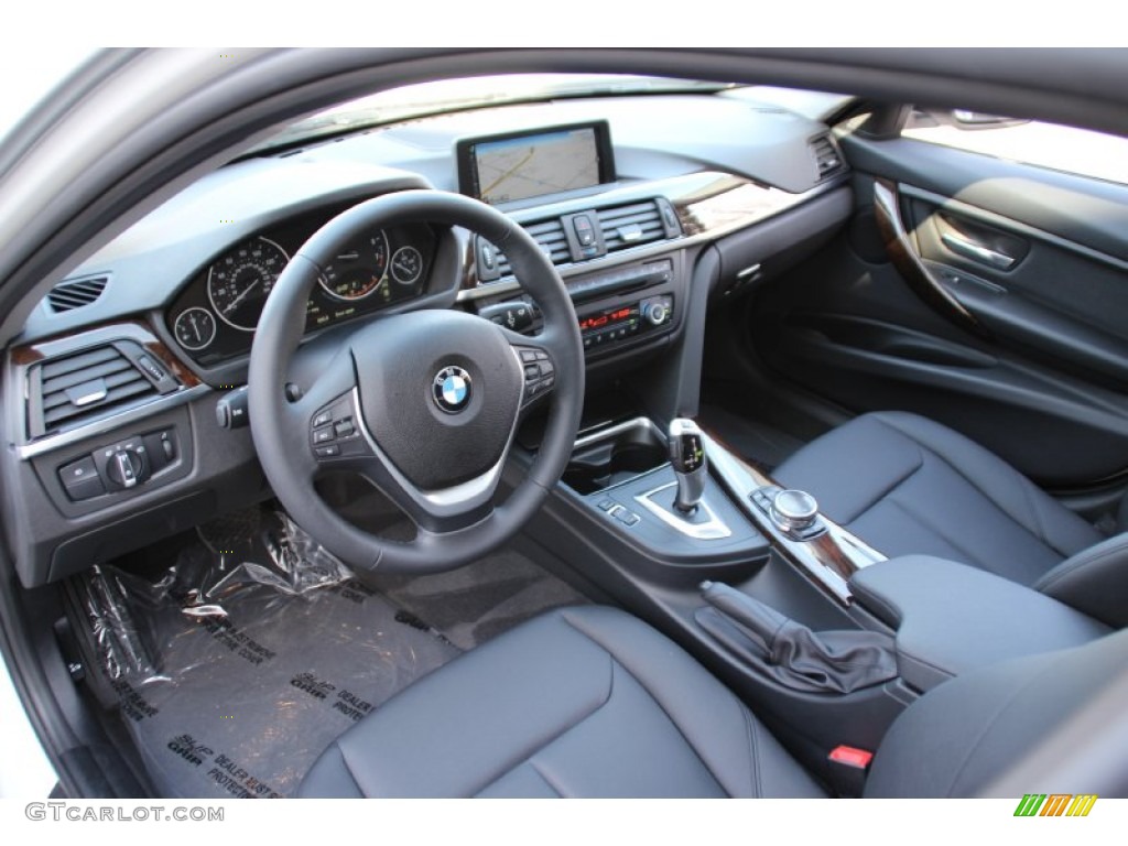 2015 3 Series 328i xDrive Sedan - Mineral White Metallic / Black photo #10