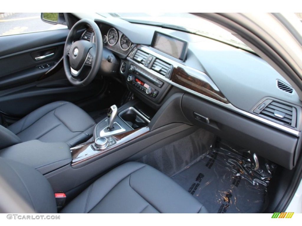 2015 3 Series 328i xDrive Sedan - Mineral White Metallic / Black photo #27