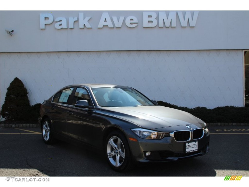 2015 3 Series 328i xDrive Sedan - Mineral Grey Metallic / Black photo #1