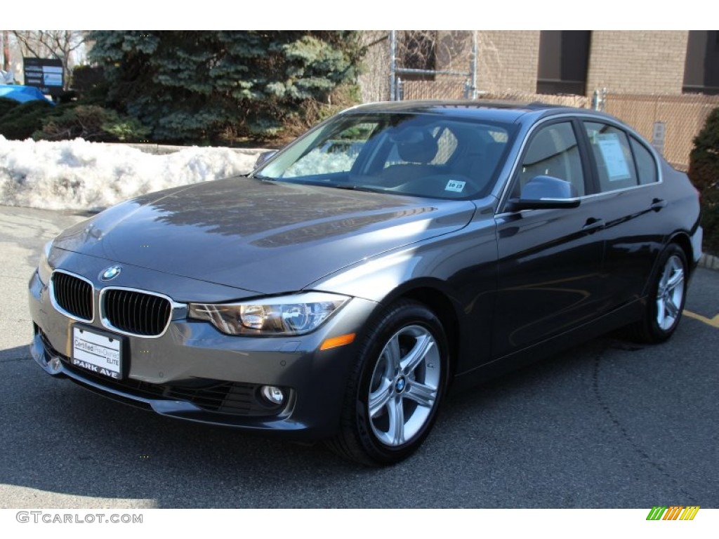 2015 3 Series 328i xDrive Sedan - Mineral Grey Metallic / Black photo #6