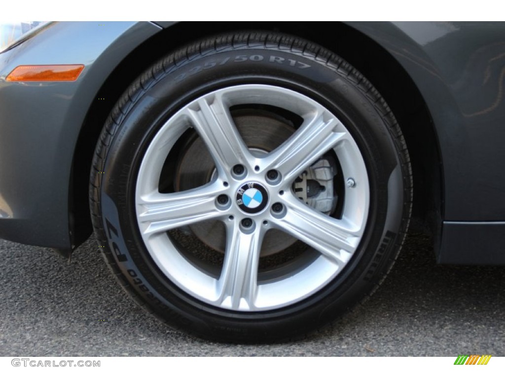 2015 3 Series 328i xDrive Sedan - Mineral Grey Metallic / Black photo #32