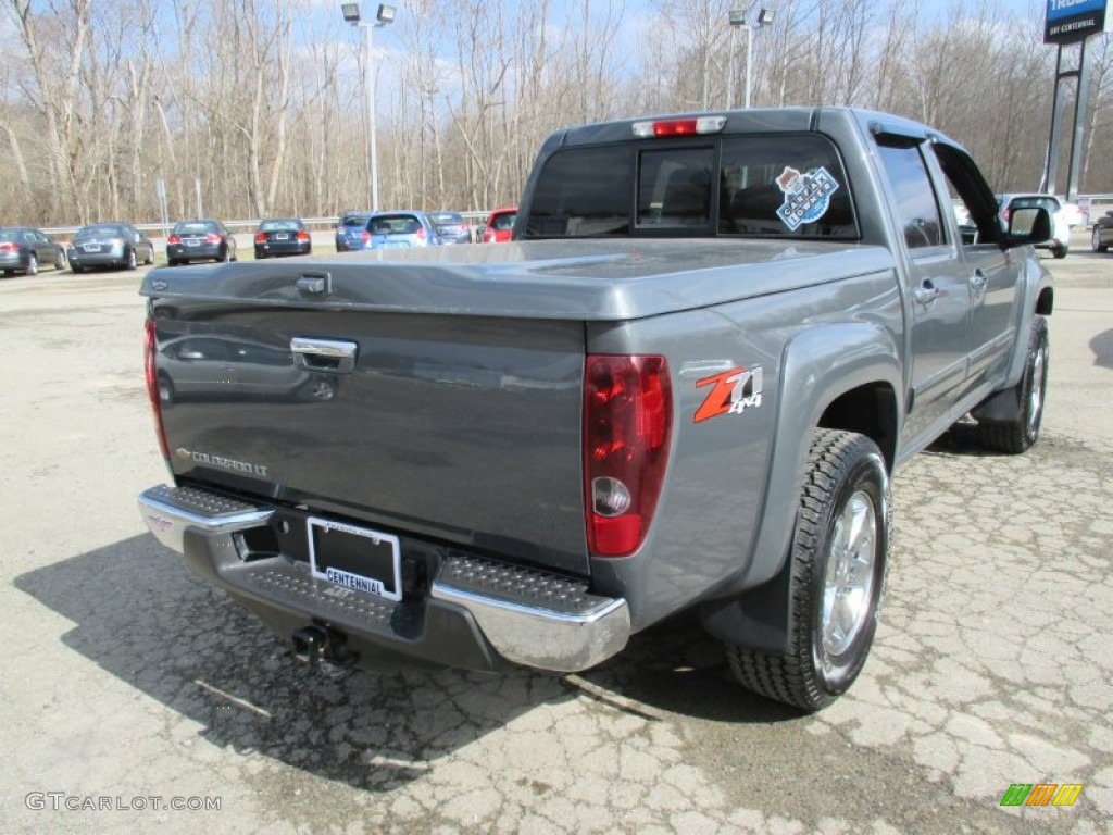 2012 Colorado LT Crew Cab 4x4 - Dark Gray Metallic / Ebony photo #7