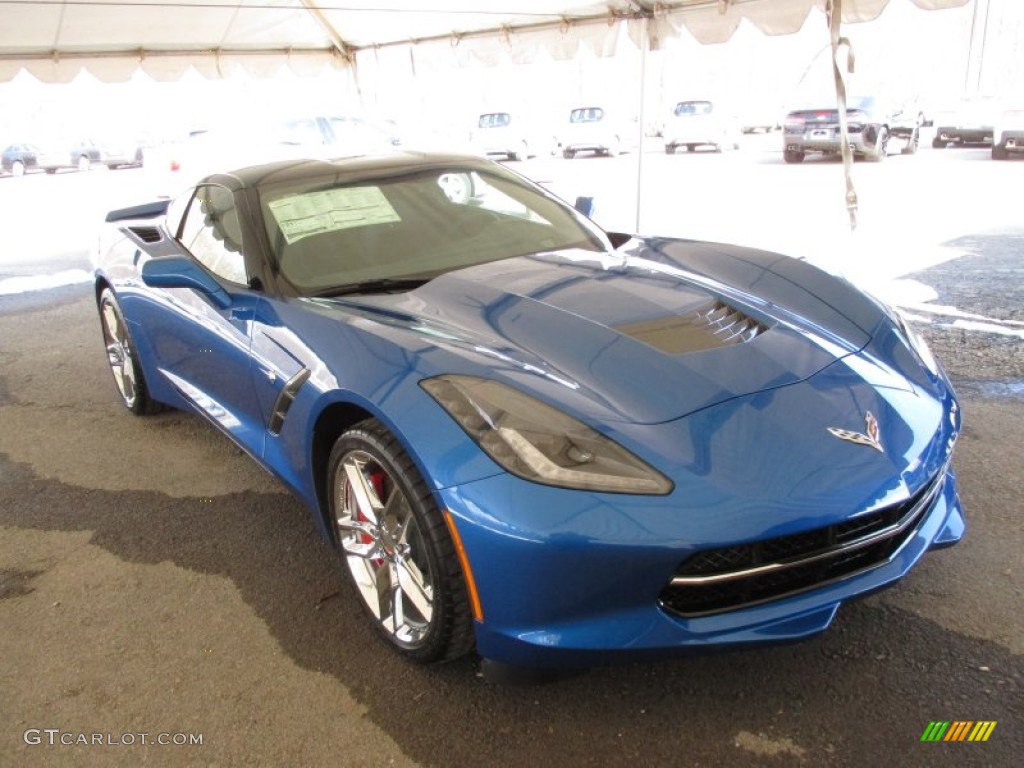 Laguna Blue Tintcoat 2015 Chevrolet Corvette Stingray Coupe Z51 Exterior Photo #102487105