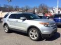 2014 Ingot Silver Ford Explorer Limited 4WD  photo #3
