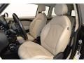 2011 Mini Cooper Gravity Polar Beige Leather Interior Front Seat Photo