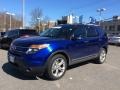 2013 Deep Impact Blue Metallic Ford Explorer Limited 4WD  photo #1