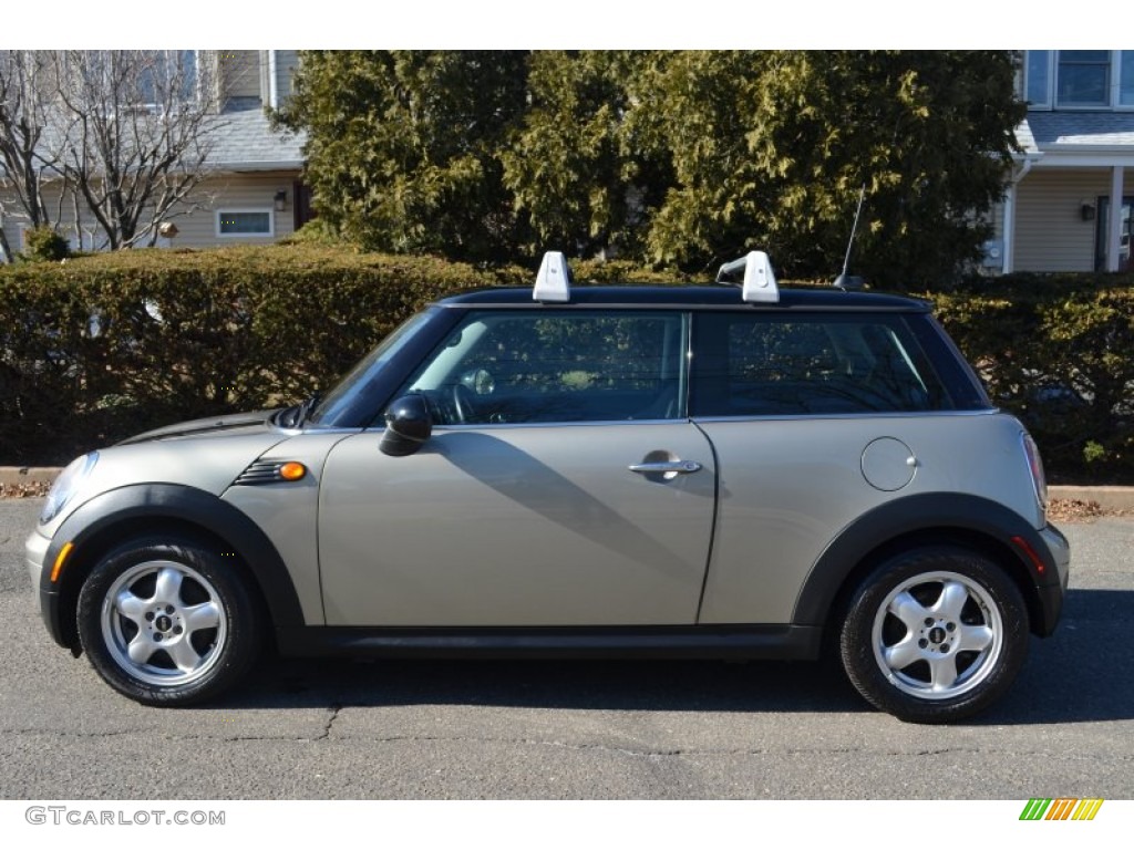 2007 Cooper Hardtop - Sparkling Silver Metallic / Carbon Black/Carbon Black photo #4