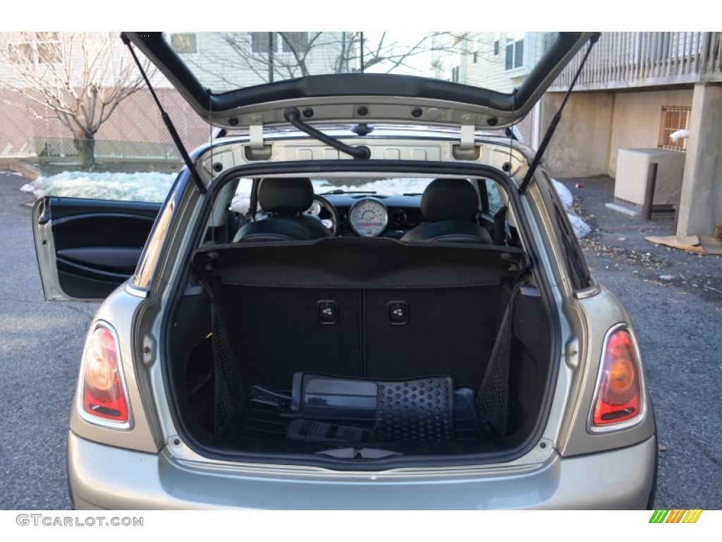 2007 Cooper Hardtop - Sparkling Silver Metallic / Carbon Black/Carbon Black photo #14