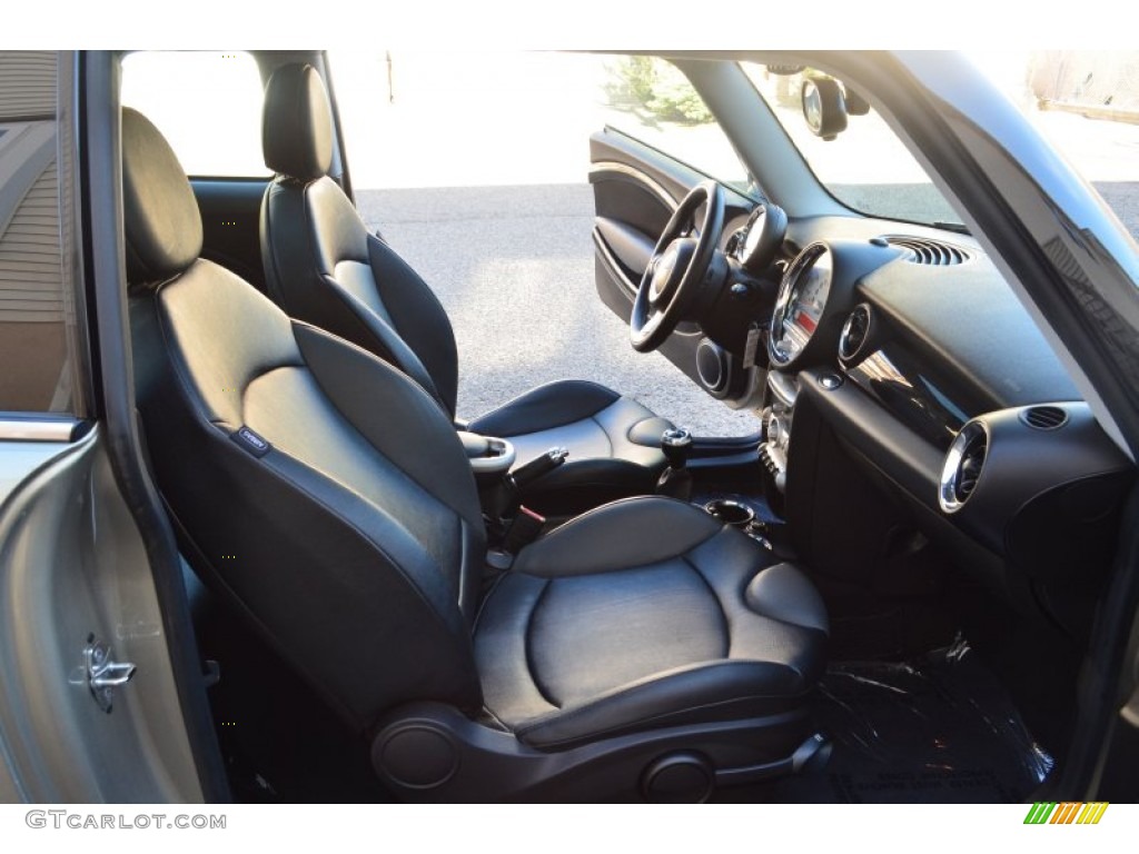 2007 Cooper Hardtop - Sparkling Silver Metallic / Carbon Black/Carbon Black photo #17