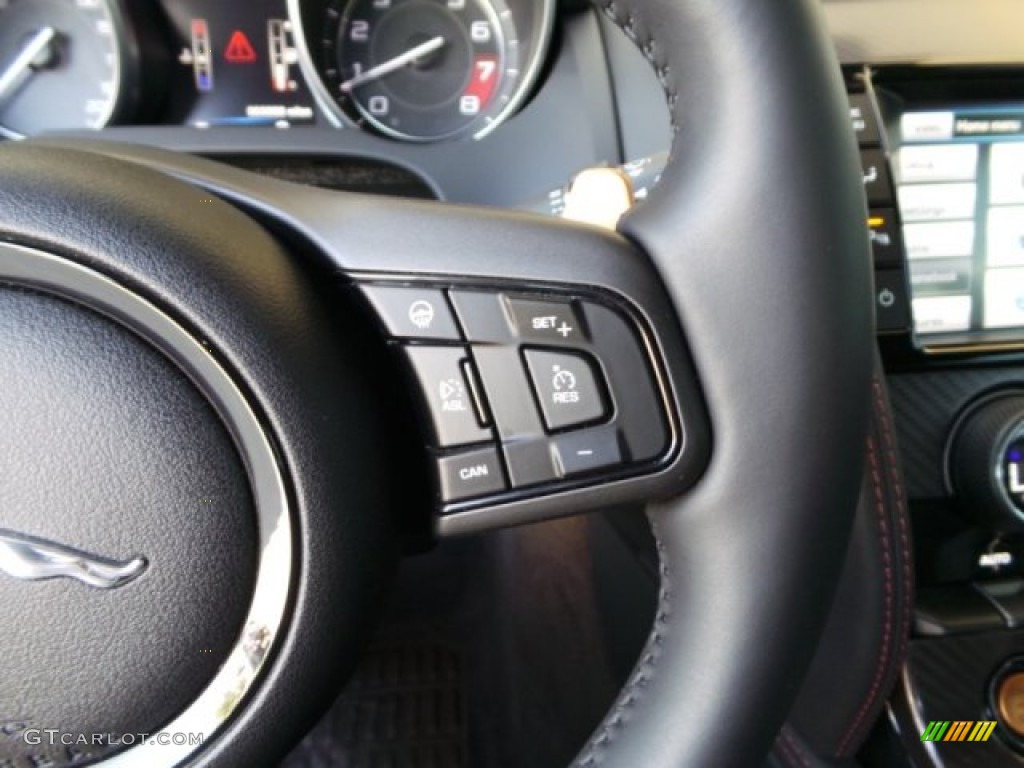 2015 Jaguar F-TYPE R Coupe Controls Photo #102490554