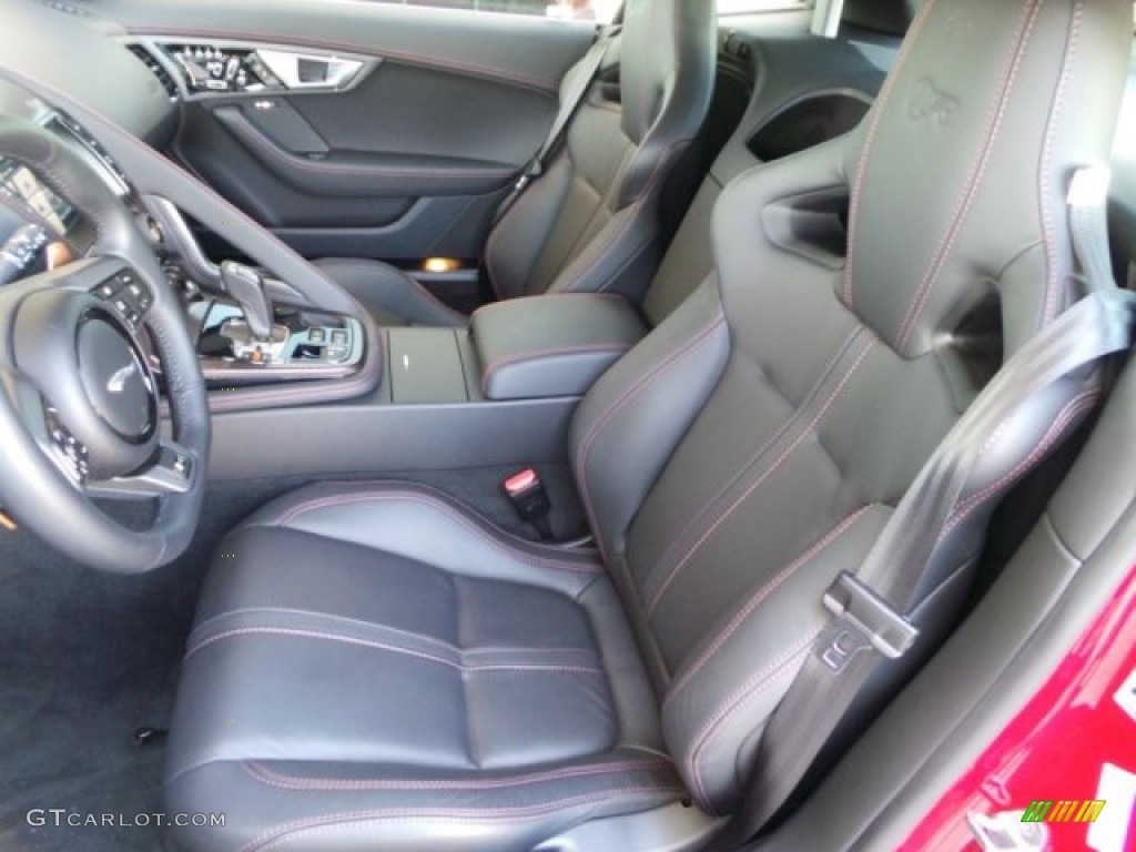 2015 Jaguar F-TYPE R Coupe Front Seat Photo #102490821