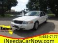 Vibrant White 2008 Ford Crown Victoria Police Interceptor