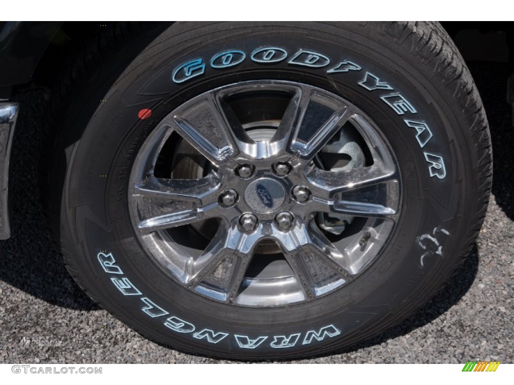 2015 Ford F150 Lariat SuperCab 4x4 Wheel Photo #102491403