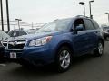 2015 Quartz Blue Pearl Subaru Forester 2.5i Premium  photo #1