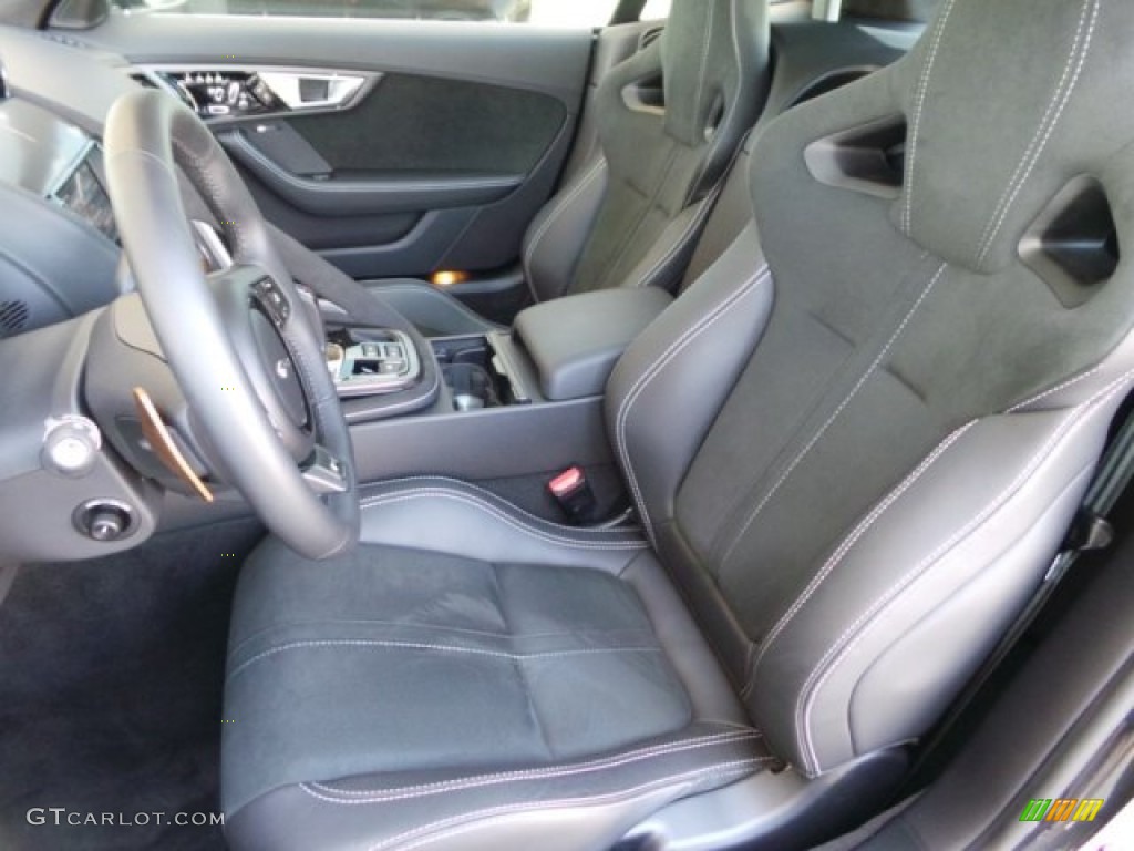 2015 Jaguar F-TYPE R Coupe Front Seat Photo #102491587
