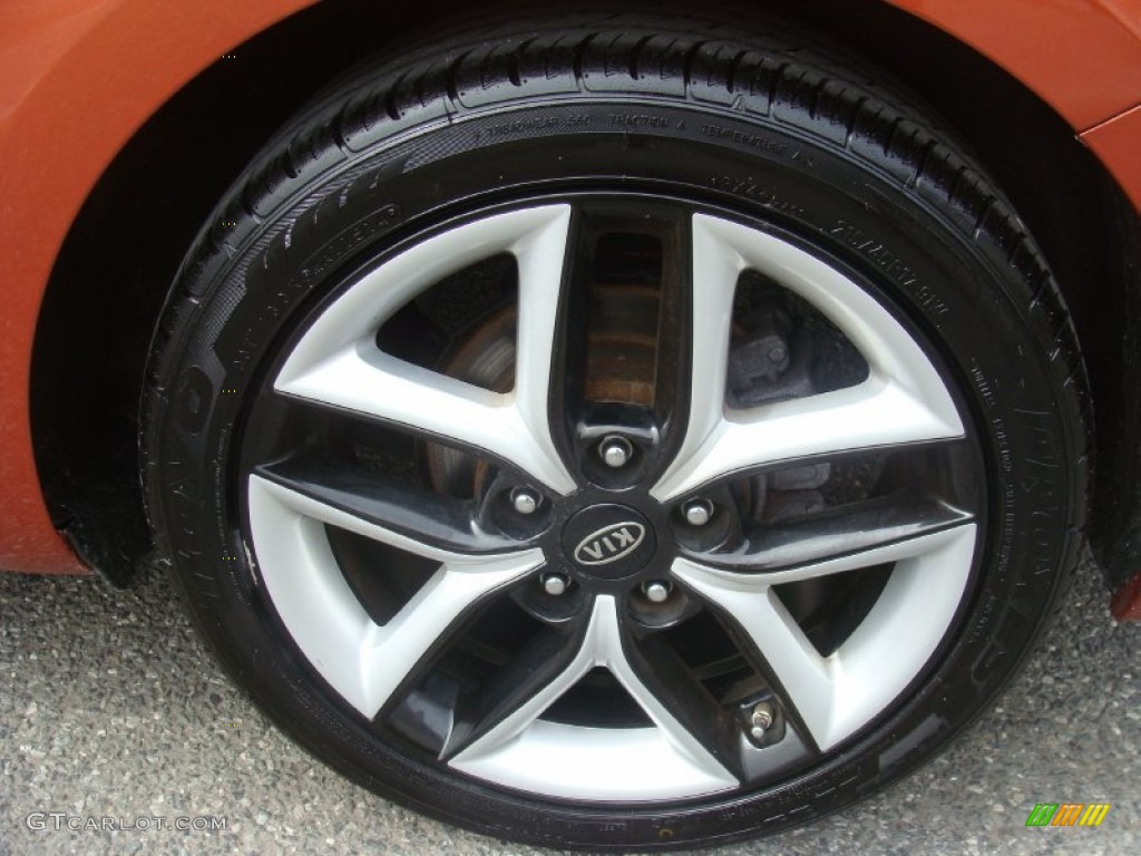 2010 Forte Koup SX - Copperhead / Black Sport photo #9