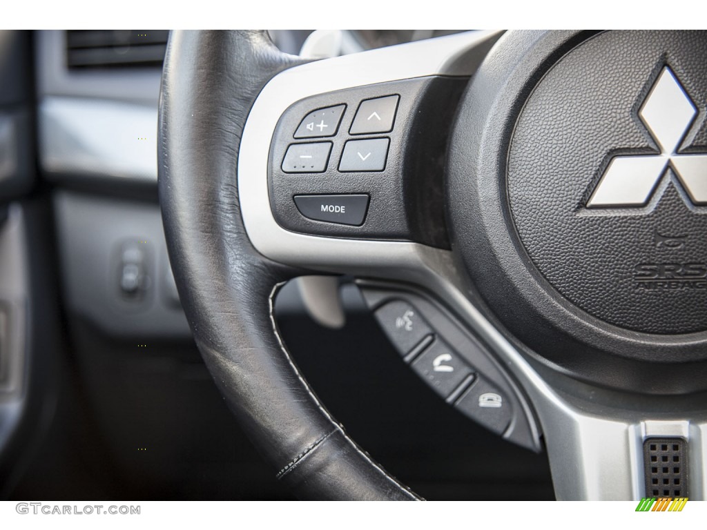2011 Mitsubishi Lancer Evolution MR Controls Photo #102493587