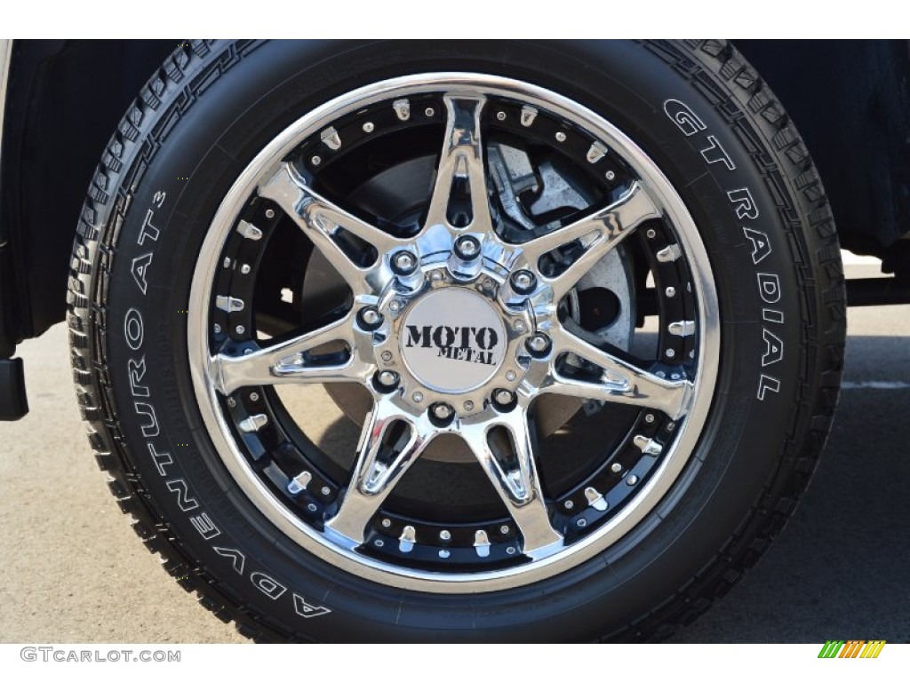 2014 GMC Sierra 2500HD SLT Crew Cab 4x4 Custom Wheels Photo #102493692
