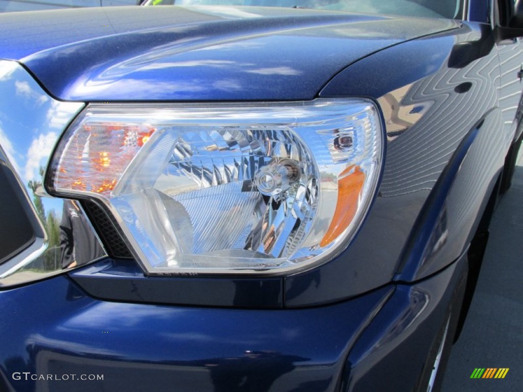 2015 Tacoma PreRunner Double Cab - Blue Ribbon Metallic / Graphite photo #9