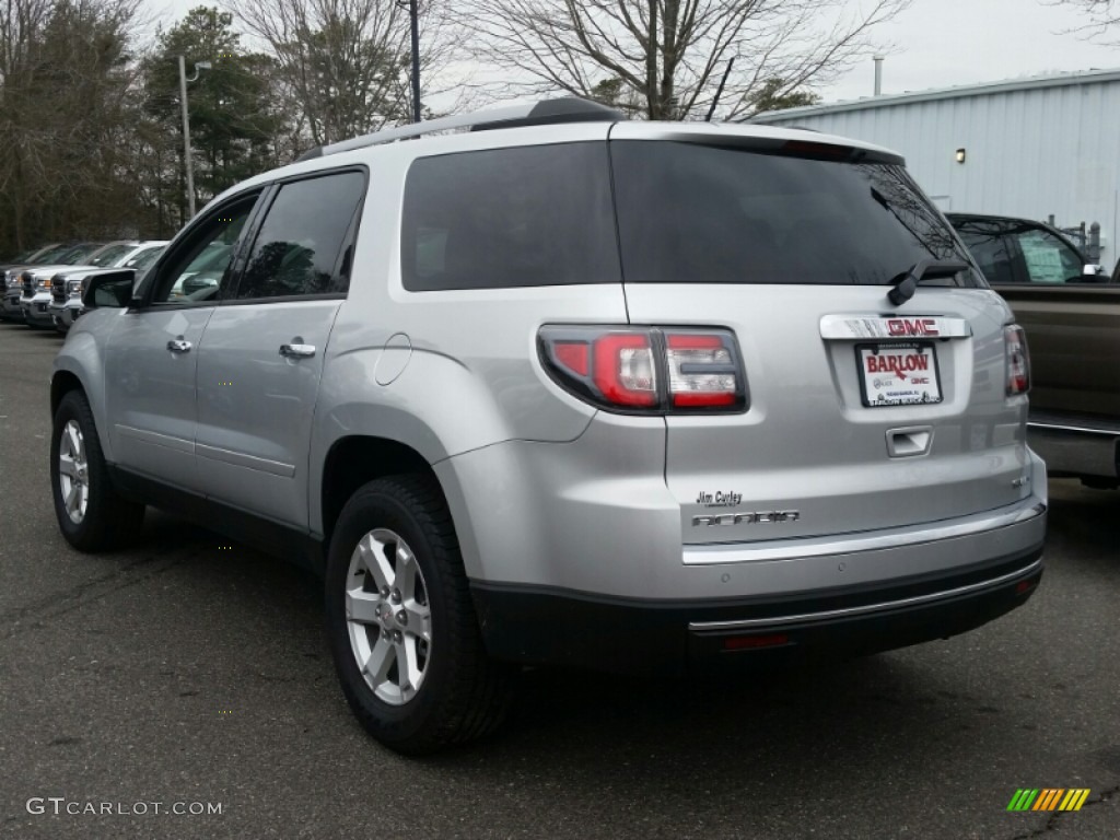 2015 Acadia SLE AWD - Quicksilver Metallic / Light Titanium photo #4