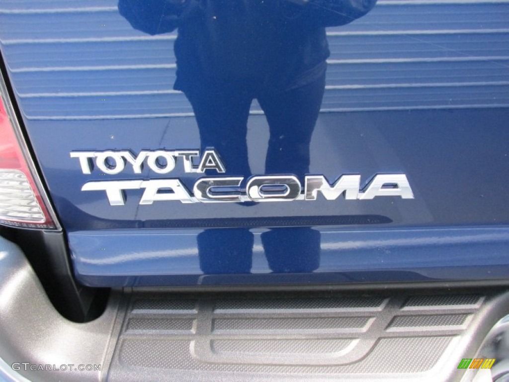 2015 Tacoma PreRunner Double Cab - Blue Ribbon Metallic / Graphite photo #14