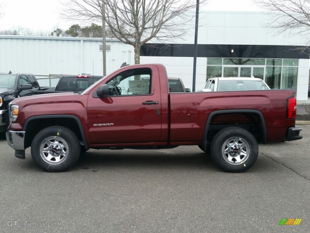 Sonoma Red Metallic 2015 GMC Sierra 1500 Regular Cab Exterior Photo #102493959