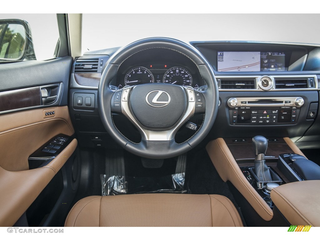 2013 Lexus GS 350 Flaxen Dashboard Photo #102495429