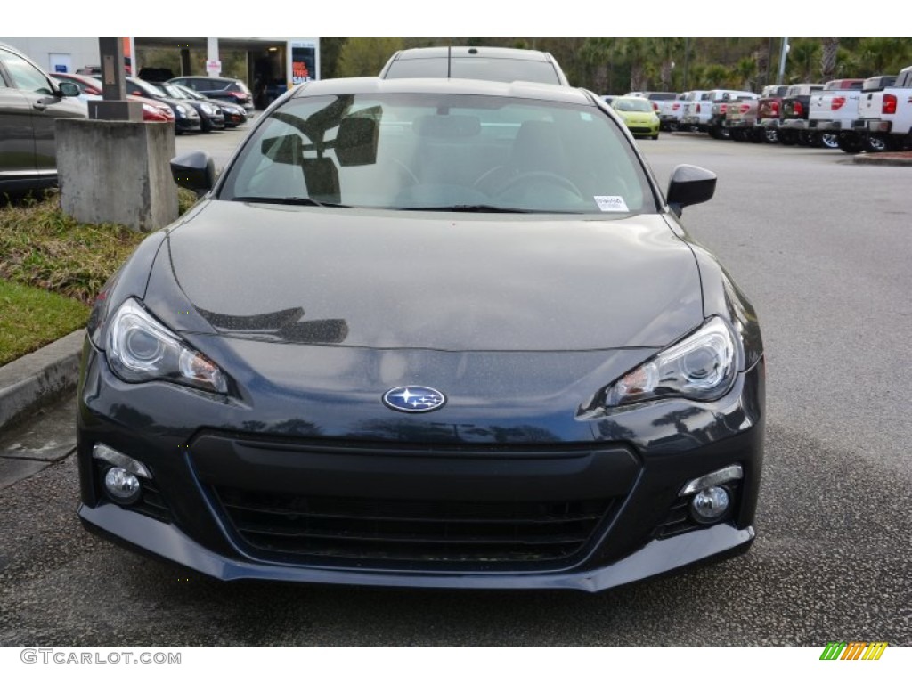 2013 BRZ Limited - Dark Grey Metallic / Black Leather/Alcantara photo #8