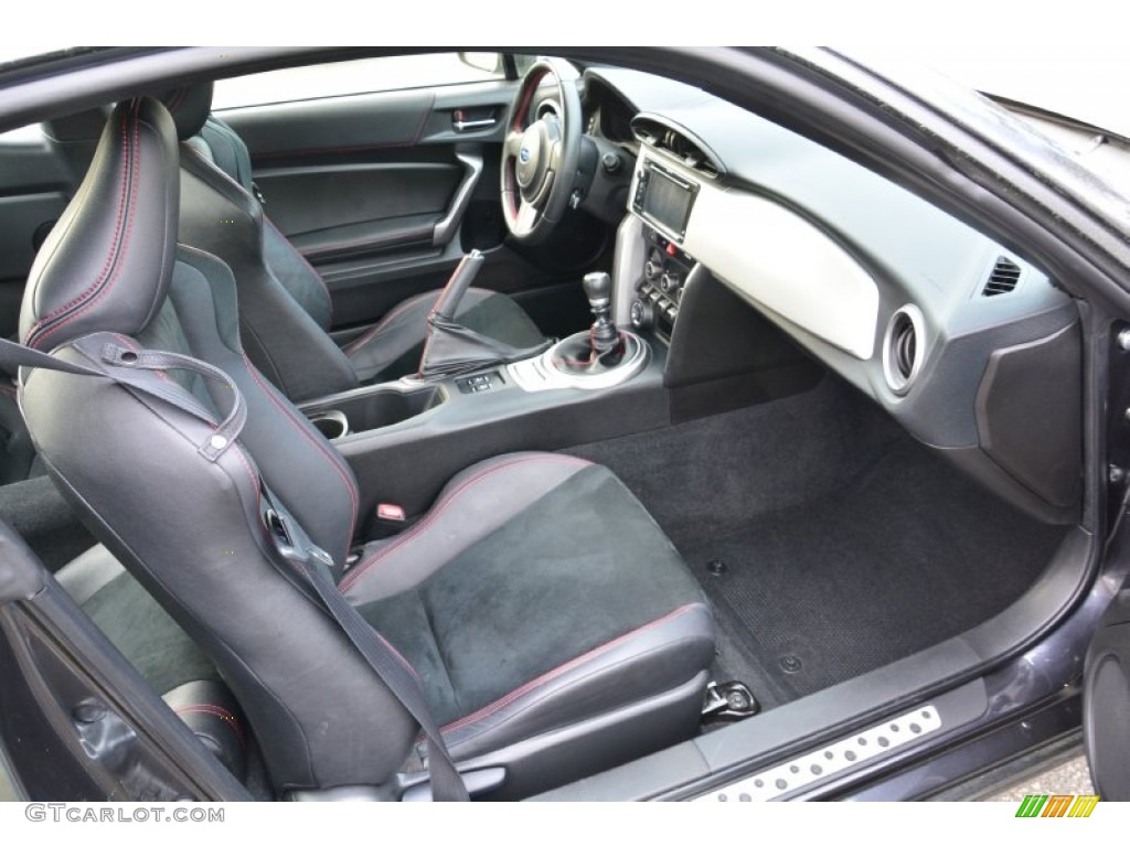 2013 BRZ Limited - Dark Grey Metallic / Black Leather/Alcantara photo #15