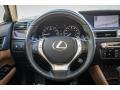 2013 Lexus GS Flaxen Interior Steering Wheel Photo