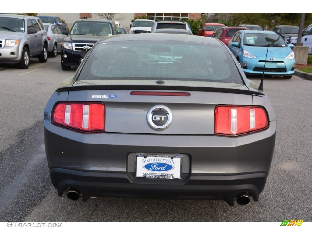 2012 Mustang GT Coupe - Sterling Gray Metallic / Charcoal Black/Carbon Black photo #4