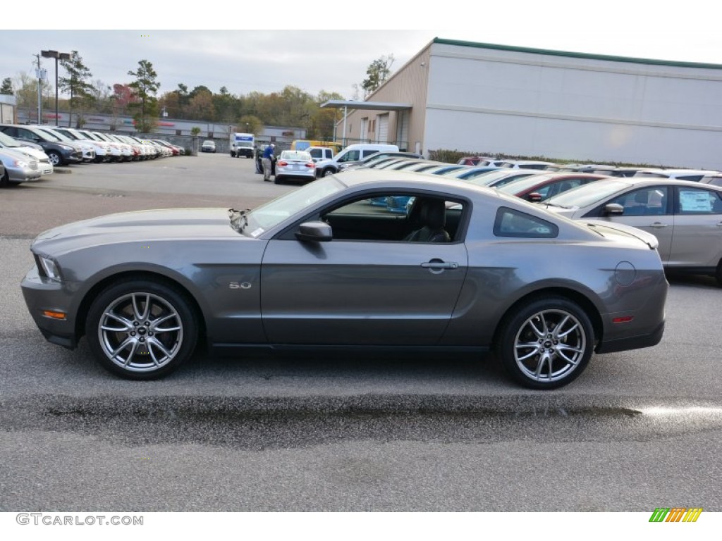 2012 Mustang GT Coupe - Sterling Gray Metallic / Charcoal Black/Carbon Black photo #6