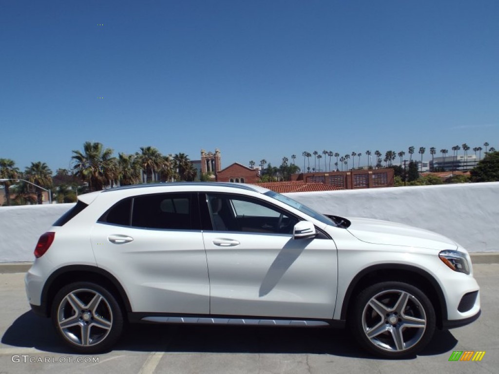 Cirrus White 2015 Mercedes-Benz GLA 250 4Matic Exterior Photo #102497178