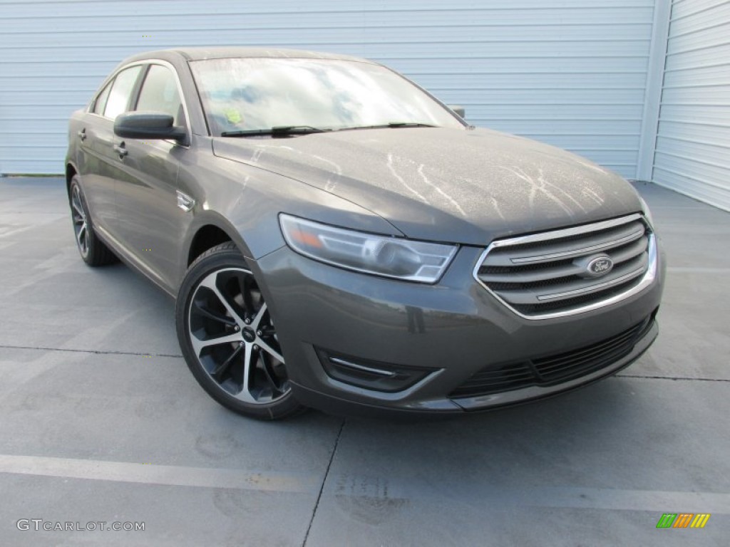 Magnetic Metallic 2015 Ford Taurus SEL Exterior Photo #102497781