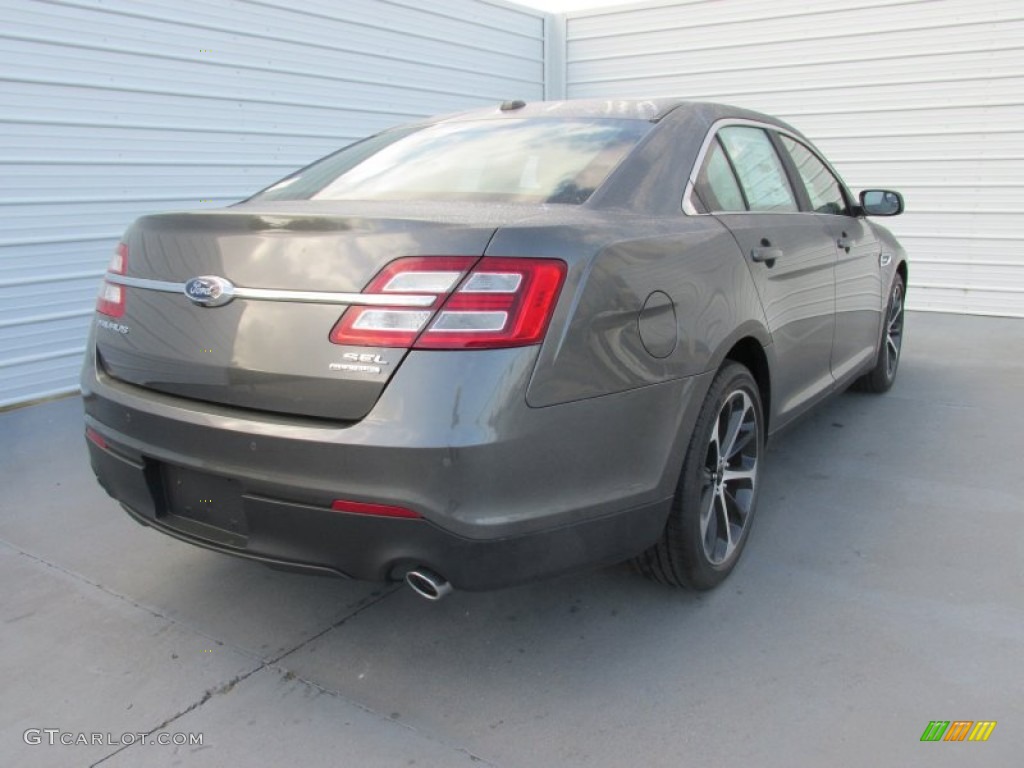 2015 Taurus SEL - Magnetic Metallic / Charcoal Black photo #4